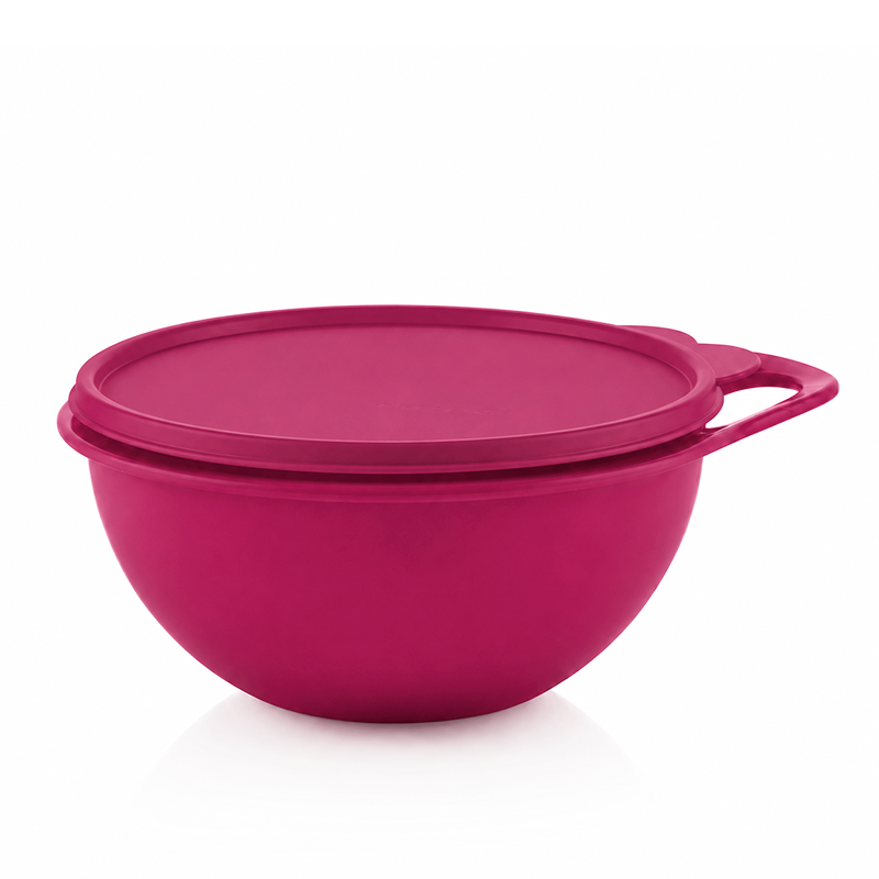 Tupperware Superkom 4,5 l roze beslagkom wonderkom