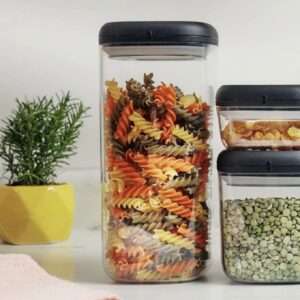 Tupperware Twist & Fresh 1,8 l Voorraadbus Beschuitbus