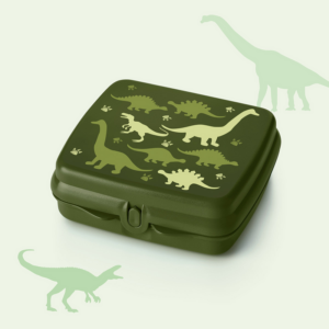 Tupperware Vierkante Broodtrommel dinos2