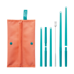 Tupperware herbruikbare rietjes in zakje