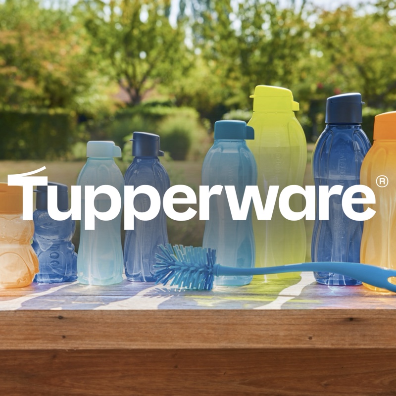 Tupperware flessen waterflessen drinkflessen