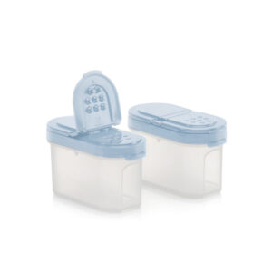 Tupperware RuimteSpaarders Plus 100 ml Kruidenovaaltjes Kruidenpotjes