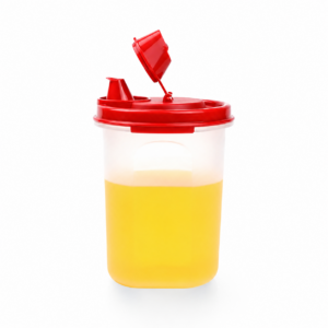 Tupperware Oliekannetje flesje azijn