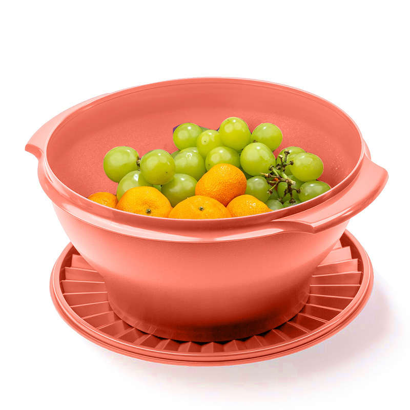 Saladeschaal met deksel Tupperware vintage kom retro saladekom