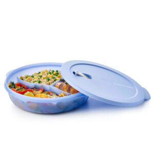 Tupperware Crystalwave vakjesbord magnetron bord met vakjes
