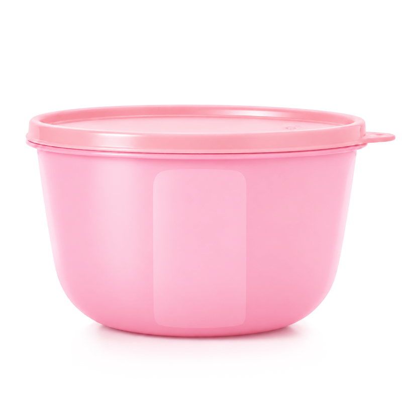 Tupperware Ruimtekom 2 liter roze-bewaarbakje met deksel