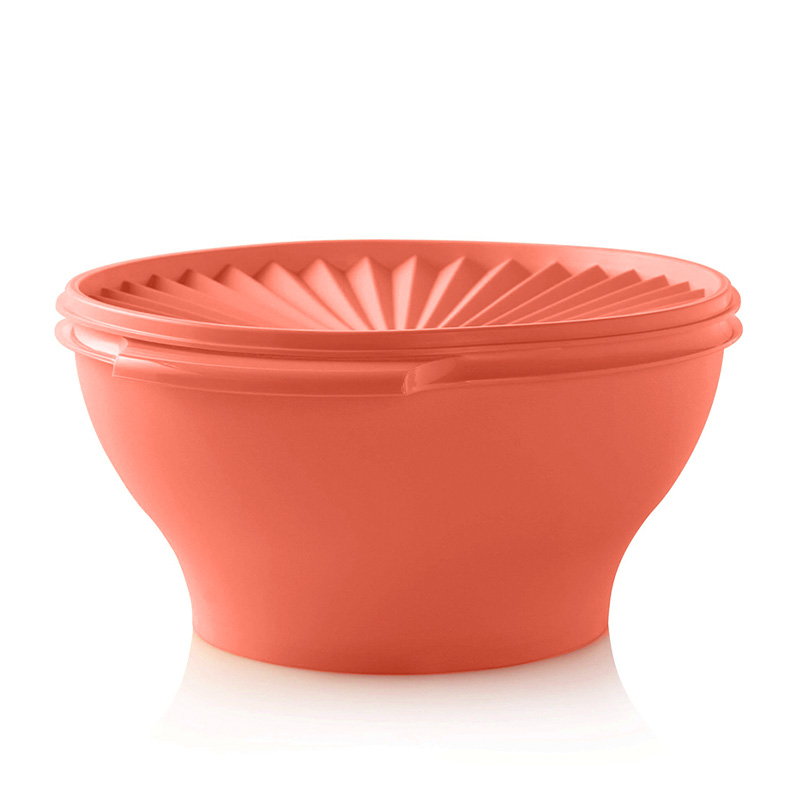 Tupperware Saladekom met sterdeksel retro saladeschaal vintage schaal