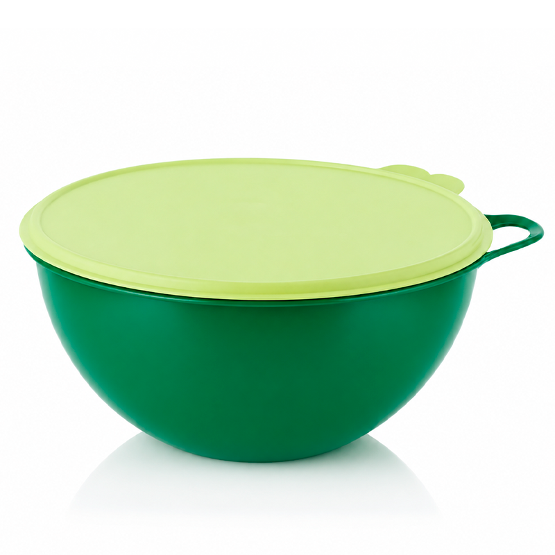 Tupperware Superkom 7,5 l groen reuze kom wonderkom